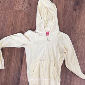 Juicy Couture Sparkling Cream Hoodie for Kids